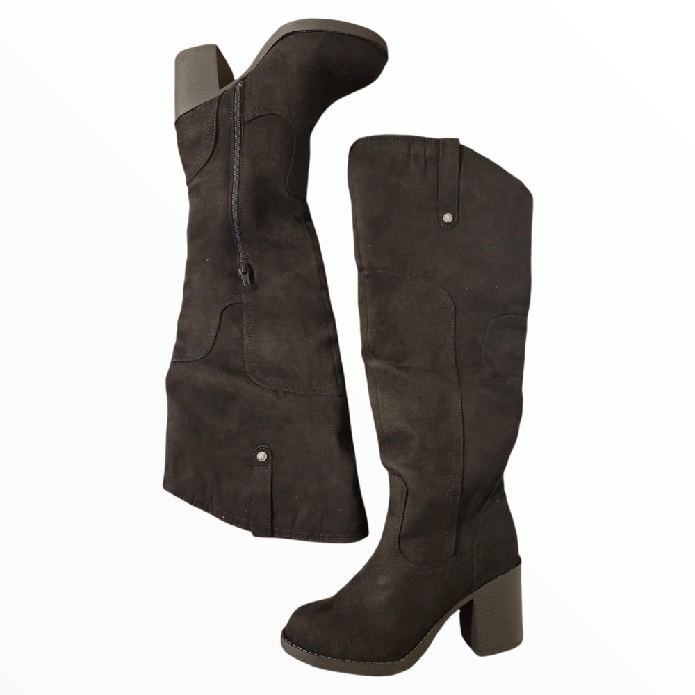 SO NWT Zandra Above the Knee Suede Boot - Picture 4 of 8